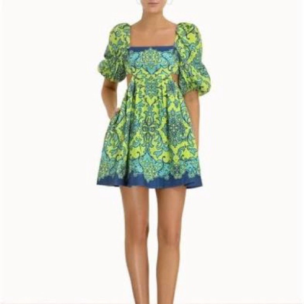 Zimmermann Nina Cutout Mini Dress